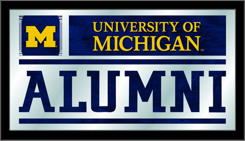 Handla Michigan Wolverines Holland Bar Stool Co. Alumni Mirror (26" x 15") - Sporting Up