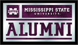 Miroir des anciens élèves du Mississippi State Bulldogs Holland Bar Tabouret Co. (26" x 15") - Sporting Up