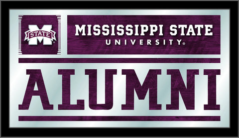 Handla Mississippi State Bulldogs Holland Bar Stool Co. Alumni Mirror (26" x 15") - Sporting Up