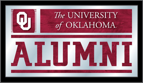 Oklahoma Sooners Holland Barhocker Co. Alumni-Spiegel (26" x 15") – Sporting Up