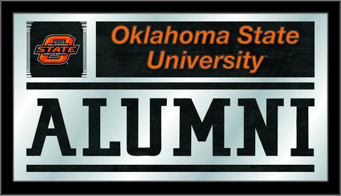 Oklahoma State Cowboys Holland Bar Taburete Co. Espejo de ex alumnos (26 "x 15") - Sporting Up