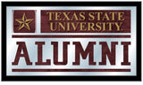 Texas State Bobcats Holland Bar Stool Co. Alumni Mirror (26" x 15") - Sporting Up