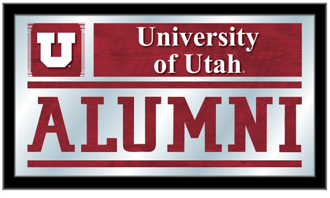 Compre Utah Utes Holland Bar Taburete Co. Espejo para ex alumnos (26 "x 15") - Sporting Up