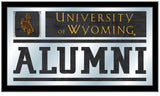 Wyoming Cowboys Holland Barhocker Co. Alumni-Spiegel (26" x 15") - Sporting Up