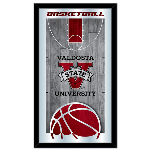 Valdosta State Blazers HBS Basketball Framed Hanging Glass Wall Mirror (26"x15") - Sporting Up