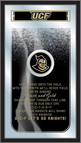 Handla Central Florida UCF Knights Holland Bar Stool Co. Fight Song Mirror (26" x 15") - Sporting Up