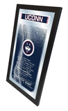 Connecticut UCONN Huskies Holland Bar Stool Co. Fight Song Mirror (26" x 15") - Sporting Up