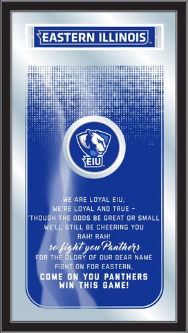 Eastern Illinois Panthers Holland Barhocker Co. Fight Song Spiegel (26" x 15") – Sporting Up