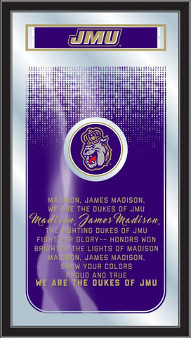 James Madison Dukes Holland Bar Tabouret Co. Miroir Fight Song (26" x 15") - Sporting Up