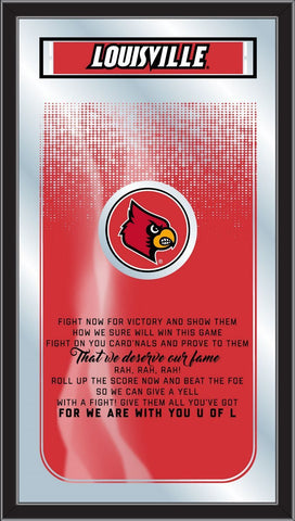 Louisville Cardinals Holland Barhocker Co. Fight Song Spiegel (26" x 15") – Sporting Up