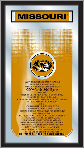 Missouri Tigers Holland Bar Stool Co. Fight Song Mirror (26" x 15") - Sporting Up