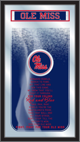 Ole Miss Rebels Holland Bar Stool Co. Fight Song Spiegel (26" x 15") – Sporting Up