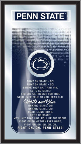 Compre Penn State Nittany Lions Holland Bar Taburete Co. Fight Song Mirror (26" x 15") - Sporting Up