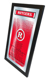 Rutgers Scarlet Knights Holland Bar Tabouret Co. Miroir Fight Song (26" x 15") - Sporting Up