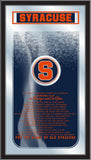 Syracuse Orange Holland Bar Taburete Co. Espejo de canción de lucha (26" x 15") - Sporting Up