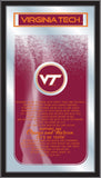 Virginia Tech Hokies Holland Bar Tabouret Co. Miroir Fight Song (26" x 15") - Sporting Up