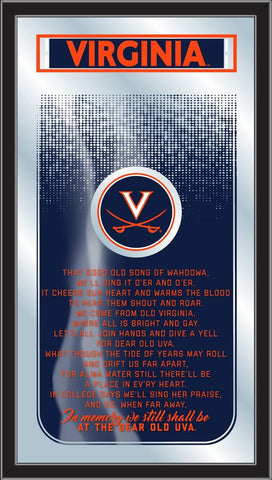 Virginia Cavaliers Holland Bar Stool Co. Fight Song Mirror (26" x 15") - Sporting Up