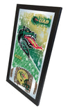 UAB Blazers HBS Green Football Framed Hanging Glass Wall Mirror (26"x15") - Sporting Up