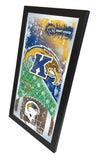 Kent State Golden Flashes HBS Football Framed Hang Glass Wall Mirror (26"x15") - Sporting Up