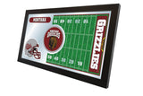 Montana Grizzlies HBS Football Framed Hanging Glass Wall Mirror (26"x15") - Sporting Up