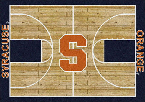 Shop Syracuse Orange Milliken Basketball Home Court Novelty Area Rug - Sporting Up