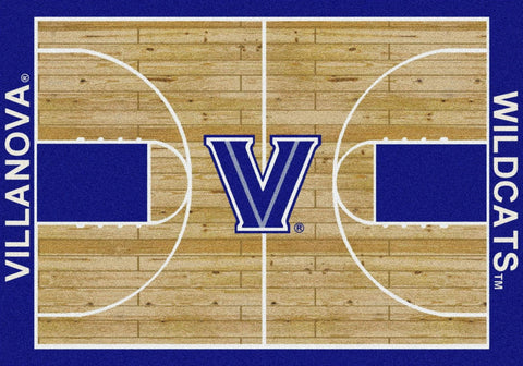 Shop Villanova Wildcats Milliken Basketball Home Court Novelty Area Rug - Sporting Up