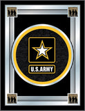 United States U.S. Army Holland Bar Stool Co. Collector Logo Mirror (17" x 22") - Sporting Up