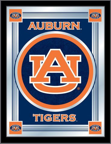 Auburn Tigers Holland Bar Taburete Co. Espejo con logo azul coleccionista (17 "x 22") - Sporting Up