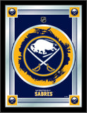 Buffalo Sabres Holland Bar Tabouret Co. Miroir à logo bleu collector (17" x 22") - Sporting Up