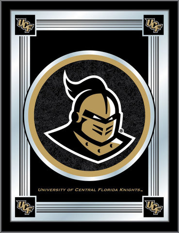 UCF Knights Holland Bar Taburete Co. Espejo con logo negro coleccionista (17" x 22") - Sporting Up