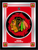 Chicago Blackhawks Holland Bar Stool Co. Collector Red Logo Mirror (17" x 22") - Sporting Up