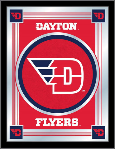 Handla Dayton Flyers Holland Bar Stool Co. Collector Red Logo Mirror (17" x 22") - Sporting Up