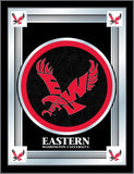 Eastern Washington Eagles Holland Bar Taburete Co. Espejo con logo negro (17 "x 22") - Sporting Up
