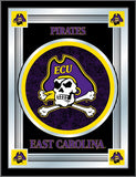 Espejo con logotipo de coleccionista de East Carolina Pirates Holland Bar Taburete Co. (17 "x 22") - Sporting Up
