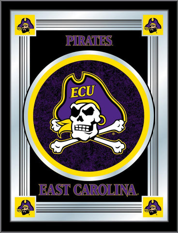 Compre Espejo con logotipo de coleccionista de East Carolina Pirates Holland Bar Taburete Co. (17 "x 22") - Sporting Up