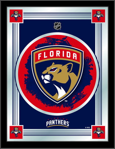 Florida Panthers Holland Bar Stool Co. Collector Red Logo Mirror (17" x 22") - Sporting Up