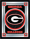Georgia Bulldogs Holland Bar Stool Co. Collector "G" Logo Mirror (17" x 22") - Sporting Up