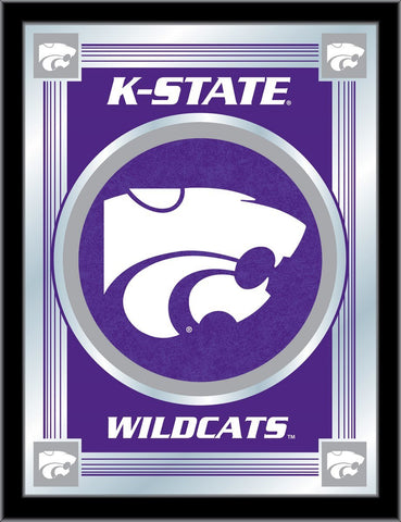 Magasinez Kansas State Wildcats Holland Bar Tabouret Co. Miroir avec logo "K-State" (17" x 22") - Sporting Up