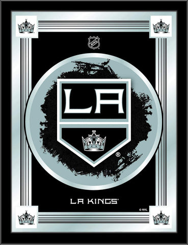 Espejo con logotipo de coleccionista de Los Angeles LA Kings Holland Bar Taburete Co. (17 "x 22") - Sporting Up