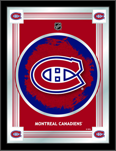 Shop Canadiens de Montréal Holland Bar Tabouret Co. Miroir collector avec logo rouge (17" x 22") - Sporting Up