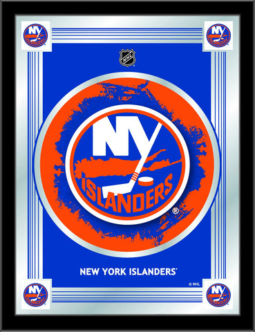 New York Islanders Holland Bar Tabouret Co. Miroir collector avec logo bleu (17" x 22") - Sporting Up