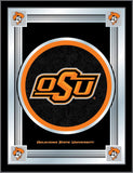 Oklahoma State Cowboys Holland Bar Taburete Co. Espejo con logotipo de coleccionista (17 "x 22") - Sporting Up
