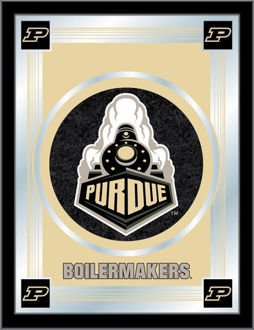 Handla Purdue Boilermakers Holland Bar Stool Co. Collector Logo Mirror (17" x 22") - Sporting Up