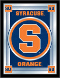 Syracuse Orange Holland Bar Tabouret Co. Miroir à logo bleu collector (17" x 22") - Sporting Up