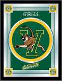 Vermont Catamounts Holland Bar Tabouret Co. Miroir avec logo collector (17" x 22") - Sporting Up