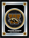 Western Michigan Broncos Holland Bar Tabouret Co. Miroir avec logo collector (17" x 22") - Sporting Up