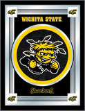 Wichita State Shockers Holland Bar Taburete Co. Espejo con logotipo de coleccionista (17" x 22") - Sporting Up