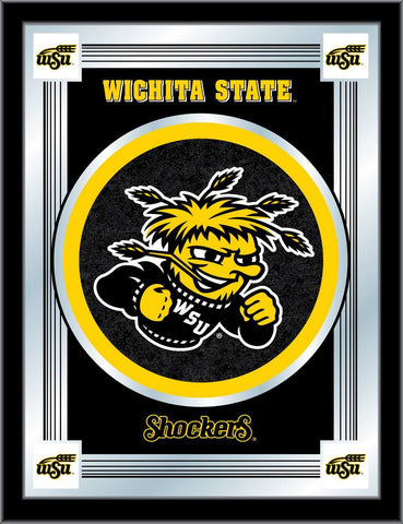 Compre Wichita State Shockers Holland Bar Taburete Co. Espejo con logotipo de coleccionista (17" x 22") - Sporting Up