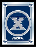 Xavier Musketeers Holland Bar Stool Co. Collector Blue Logo Mirror (17" x 22") - Sporting Up