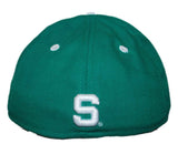 Corrector de nueva era de los espartanos del estado de Michigan equipado con gorra de sombrero verde kelly - sporting up